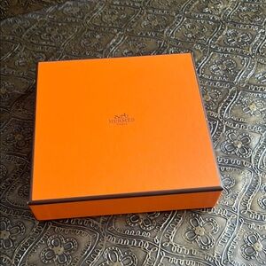 Hermes Orange Storage Box